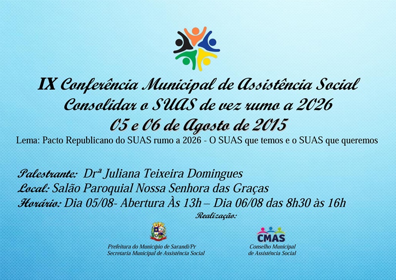 CMAS realiza conferência 